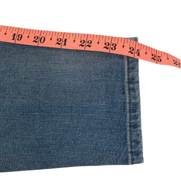 DIESEL Fayza Regular Boyfriend Low Waist Jean Women 27 Blue Stretch Rare Gothcor - Picture 13 of 14